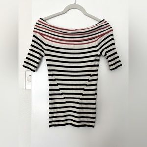 Off the Shoulder Striped Top from London